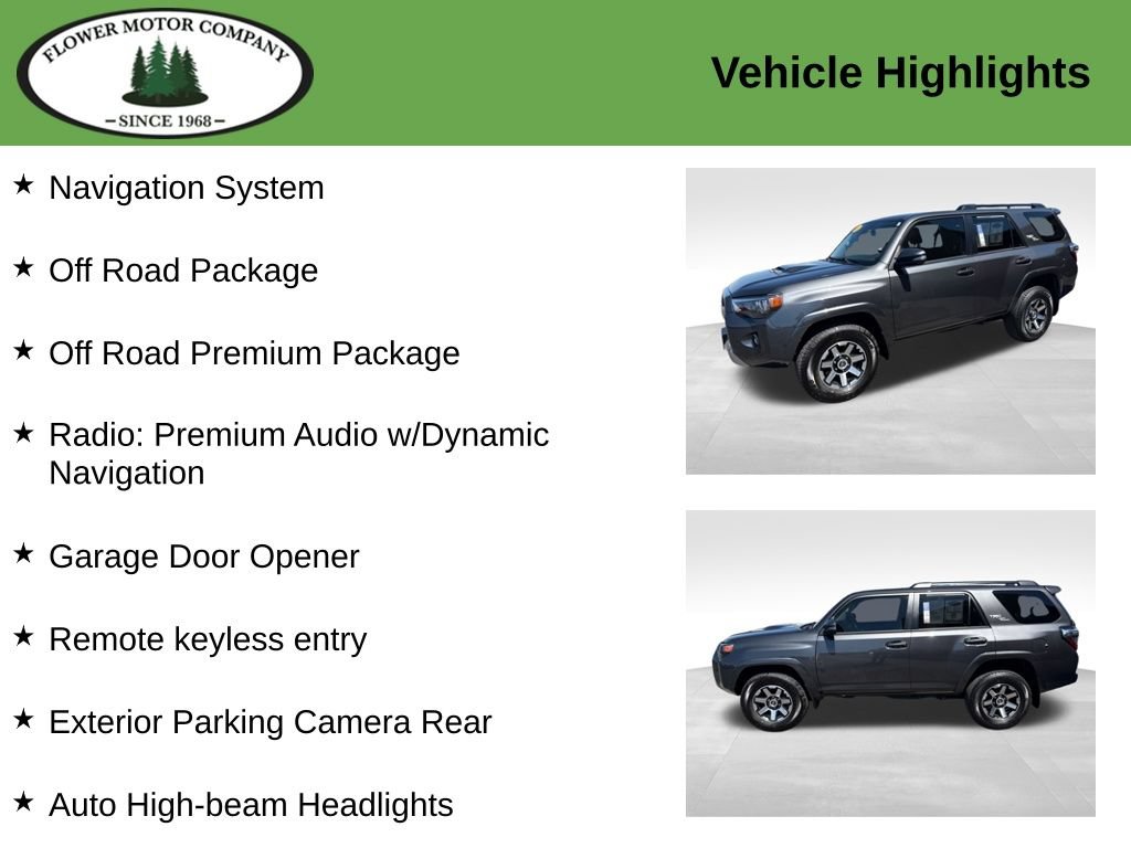 Used 2023 Toyota 4Runner TRD Off-Road Premium AWD/4WD image 5
