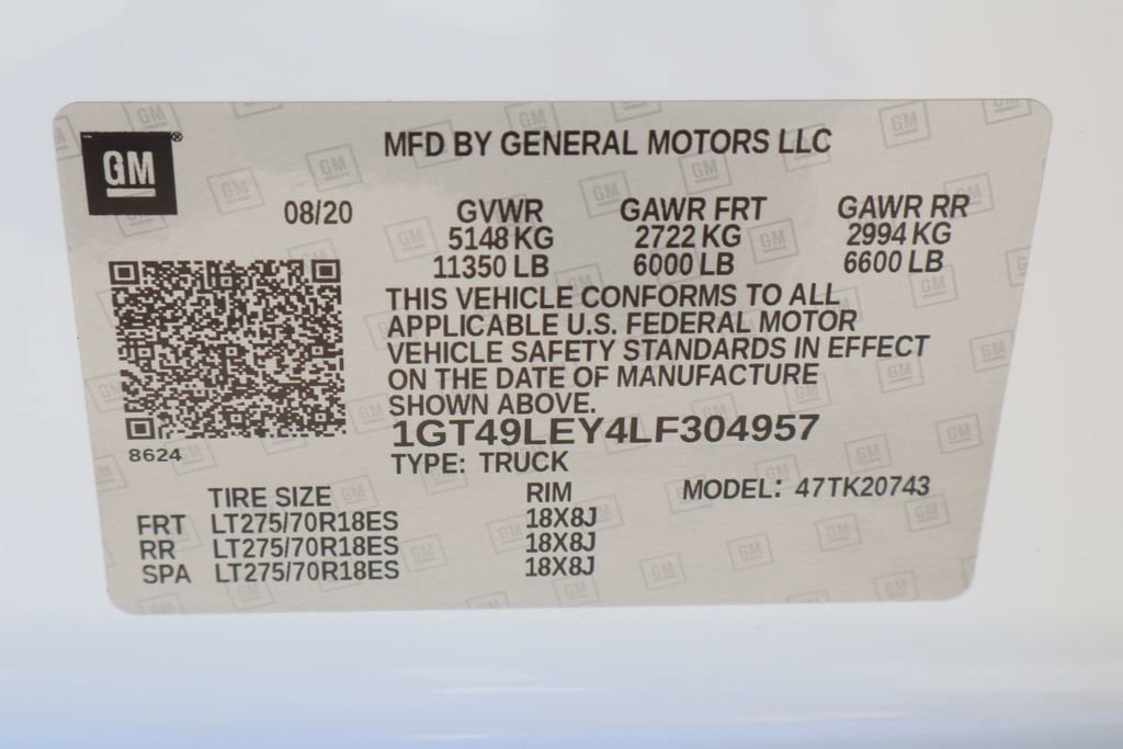 Used 2020 GMC Sierra 2500 4x4 Crew Cab w/ Gooseneck/5TH Wheel Package image 32