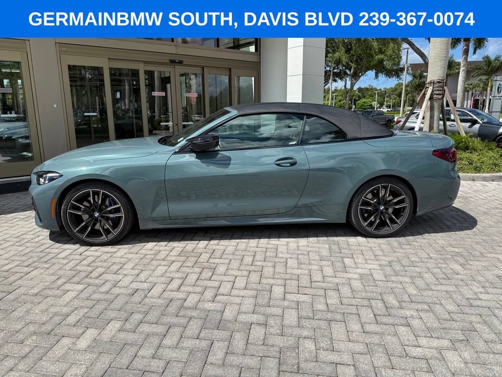 Used 2025 BMW M440i Convertible w/ Premium Package RWD image 3