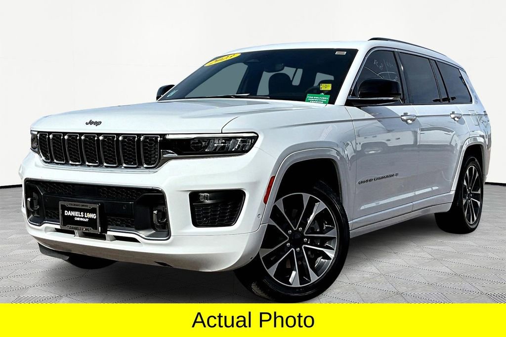 Used 2023 Jeep Grand Cherokee L Overland w/ Rear Seat Video Group I