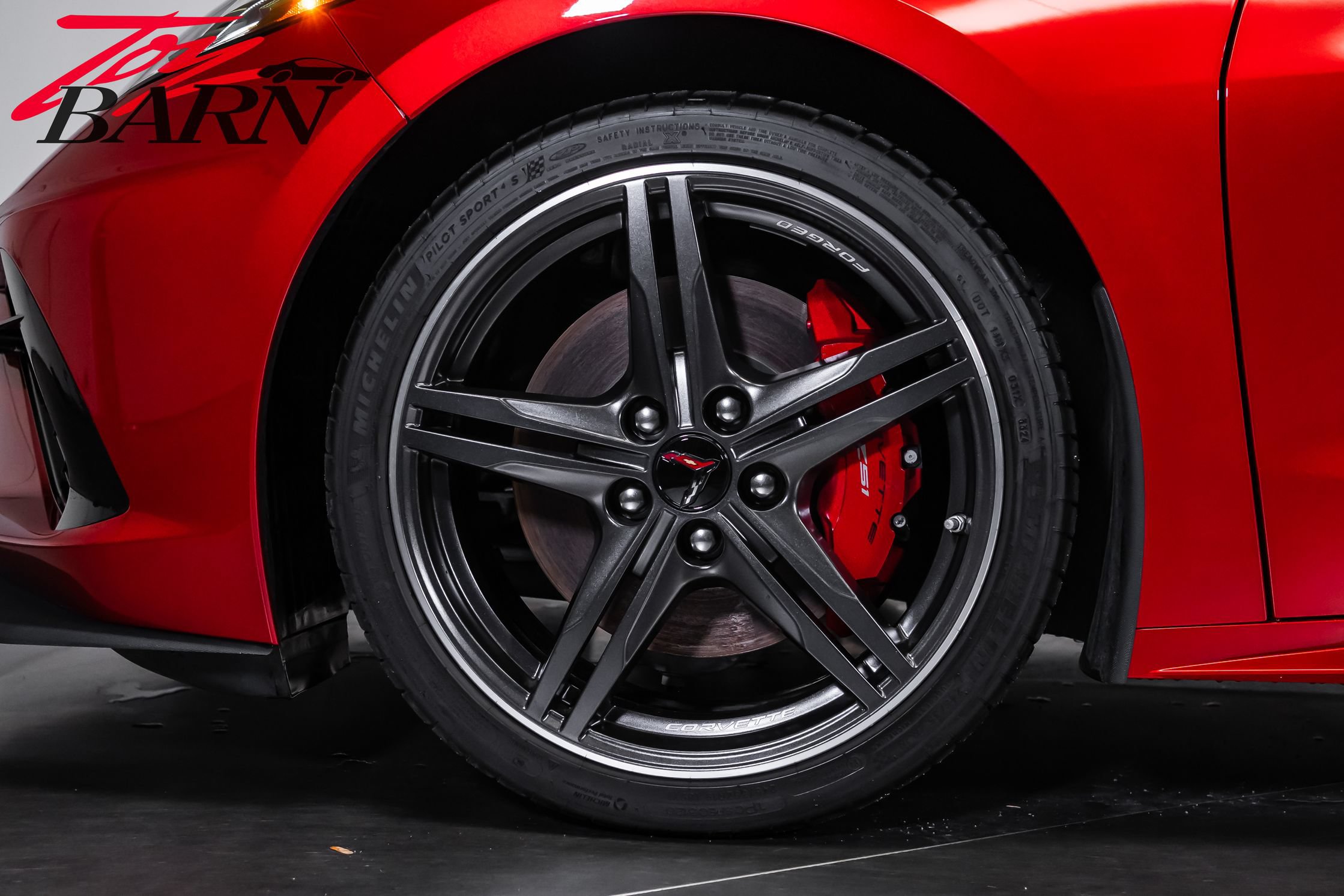 Used 2025 Chevrolet Corvette Stingray Preferred Cpe w/ Z51 Performance Package RWD image 24