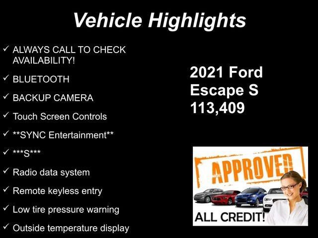 Used 2021 Ford Escape S FWD image 10