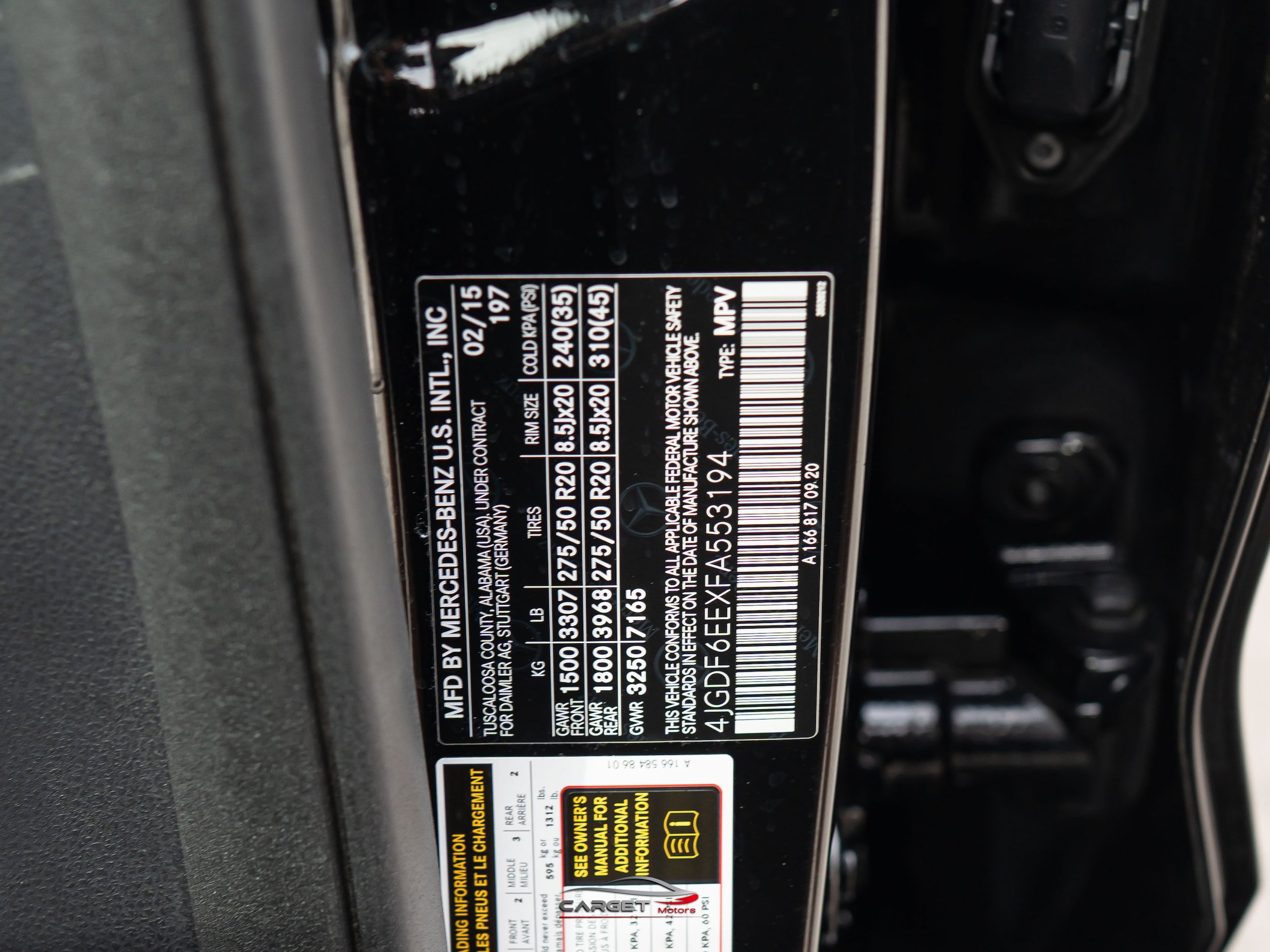 Used 2015 Mercedes-Benz GL 450 4MATIC w/ Designo Black Leather Package image 52
