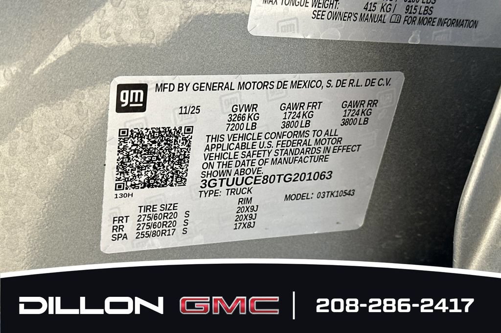 Used 2026 GMC Sierra 1500 Elevation AWD/4WD image 31