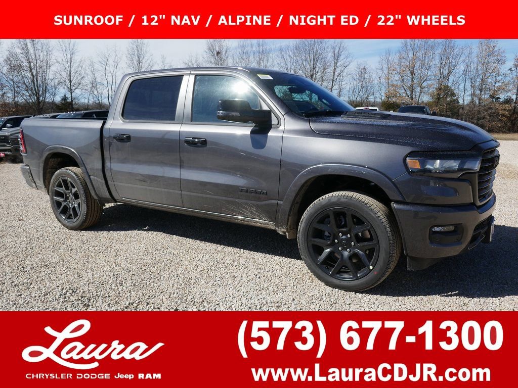 New 2026 RAM 1500 Laramie w/ Night Edition image 1