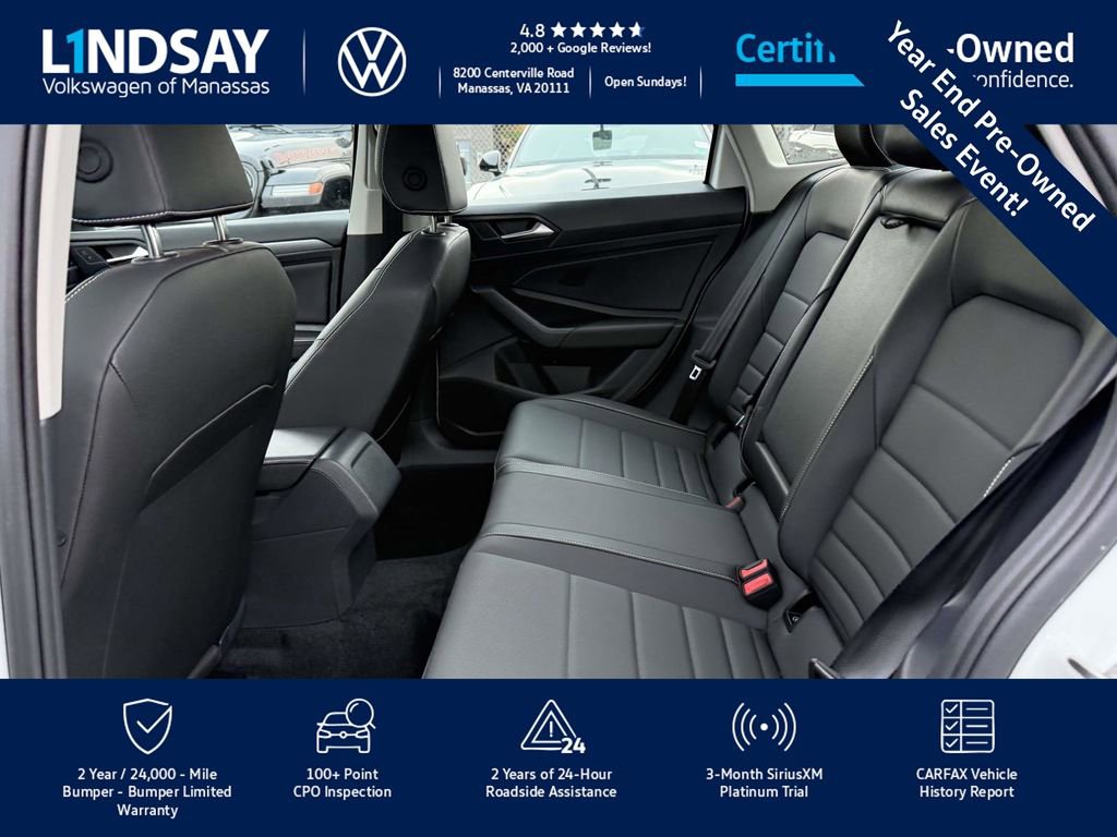 Certified 2024 Volkswagen Jetta SE w/ Panoramic Sunroof Package image 12