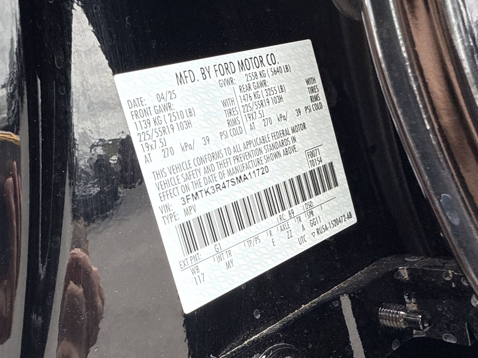 Certified 2025 Ford Mustang Mach-E Premium RWD image 34