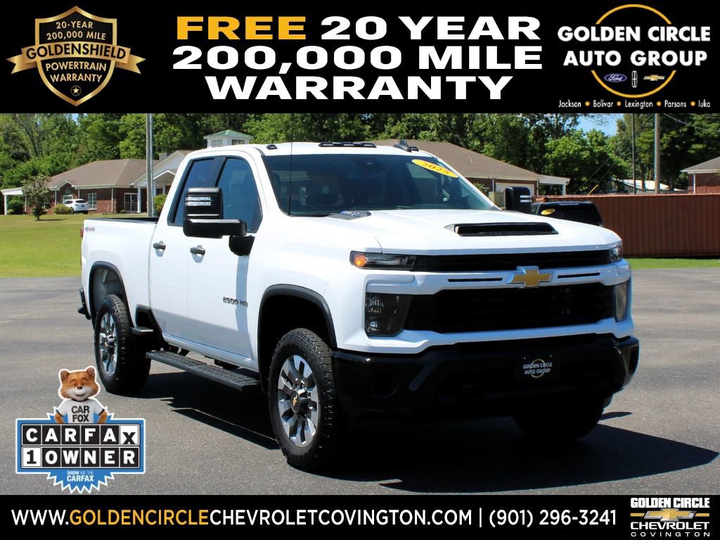 Used 2025 Chevrolet Silverado 2500 Custom w/ Custom Value Package