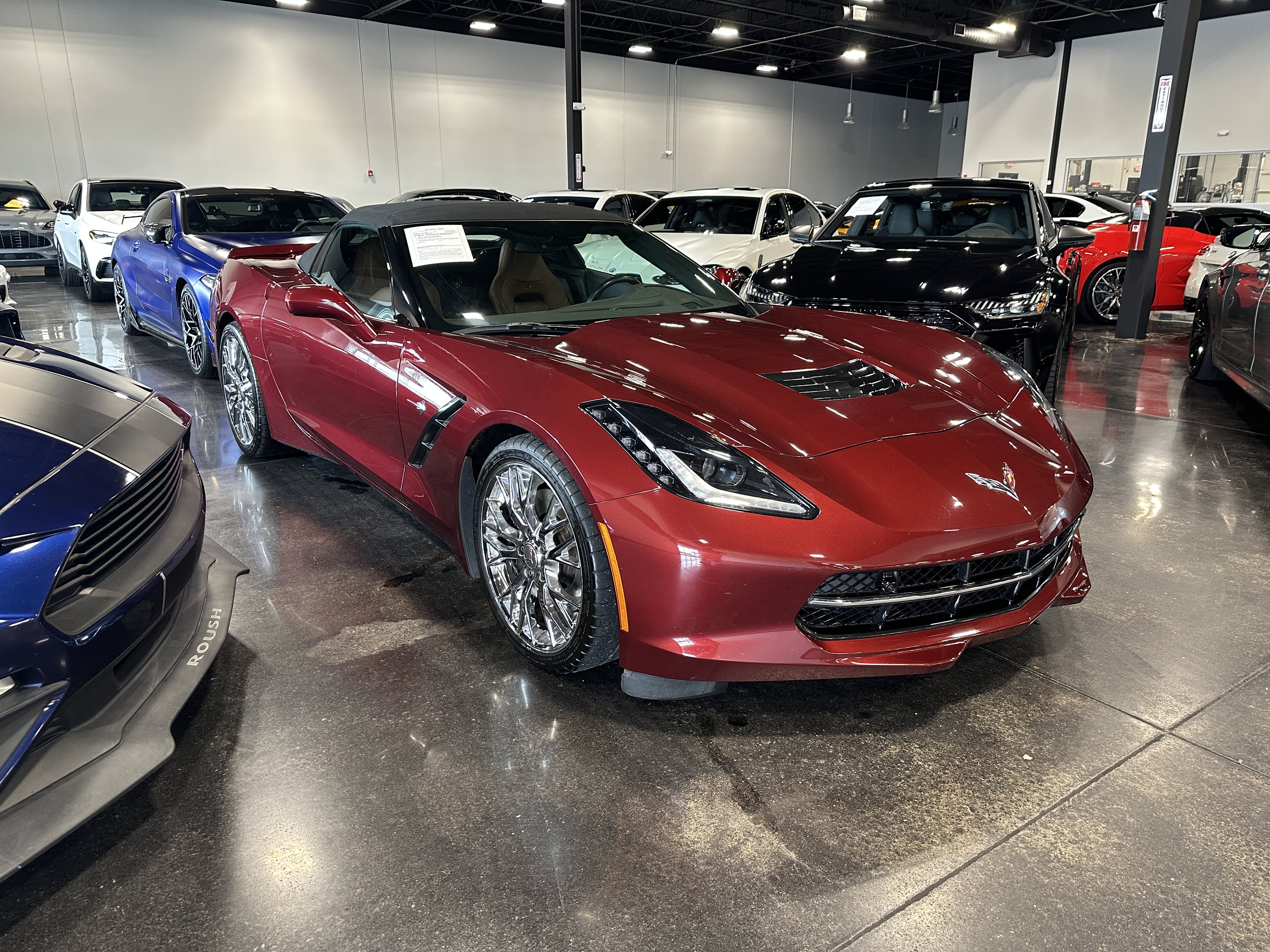 Used 2016 Chevrolet Corvette Stingray Convertible w/ 2LT Preferred Equipment Group RWD image 9