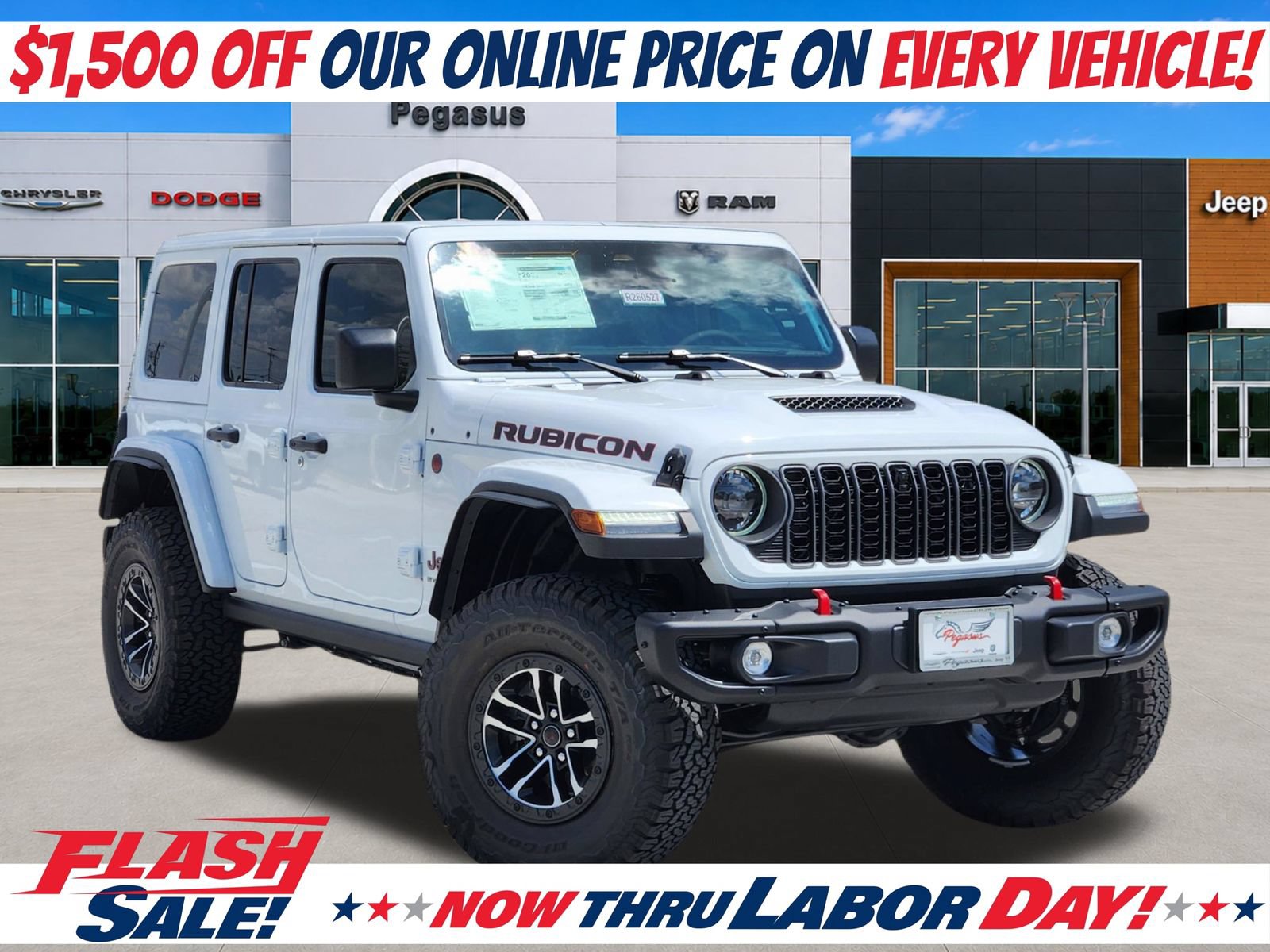 New 2026 Jeep Wrangler Unlimited Rubicon