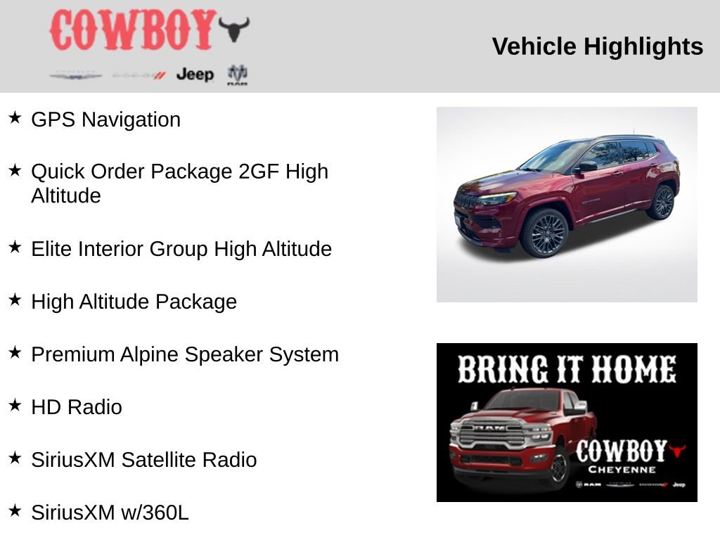 Used 2022 Jeep Compass High Altitude AWD/4WD image 5
