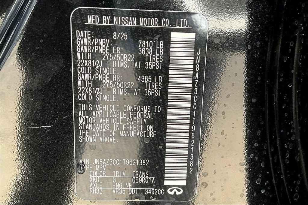 New 2026 INFINITI QX80 Autograph image 18