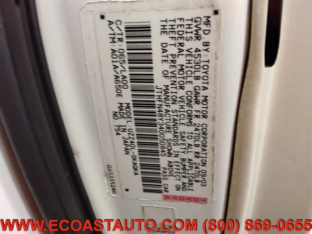 Used 2004 Lexus SC 430 Convertible image 22