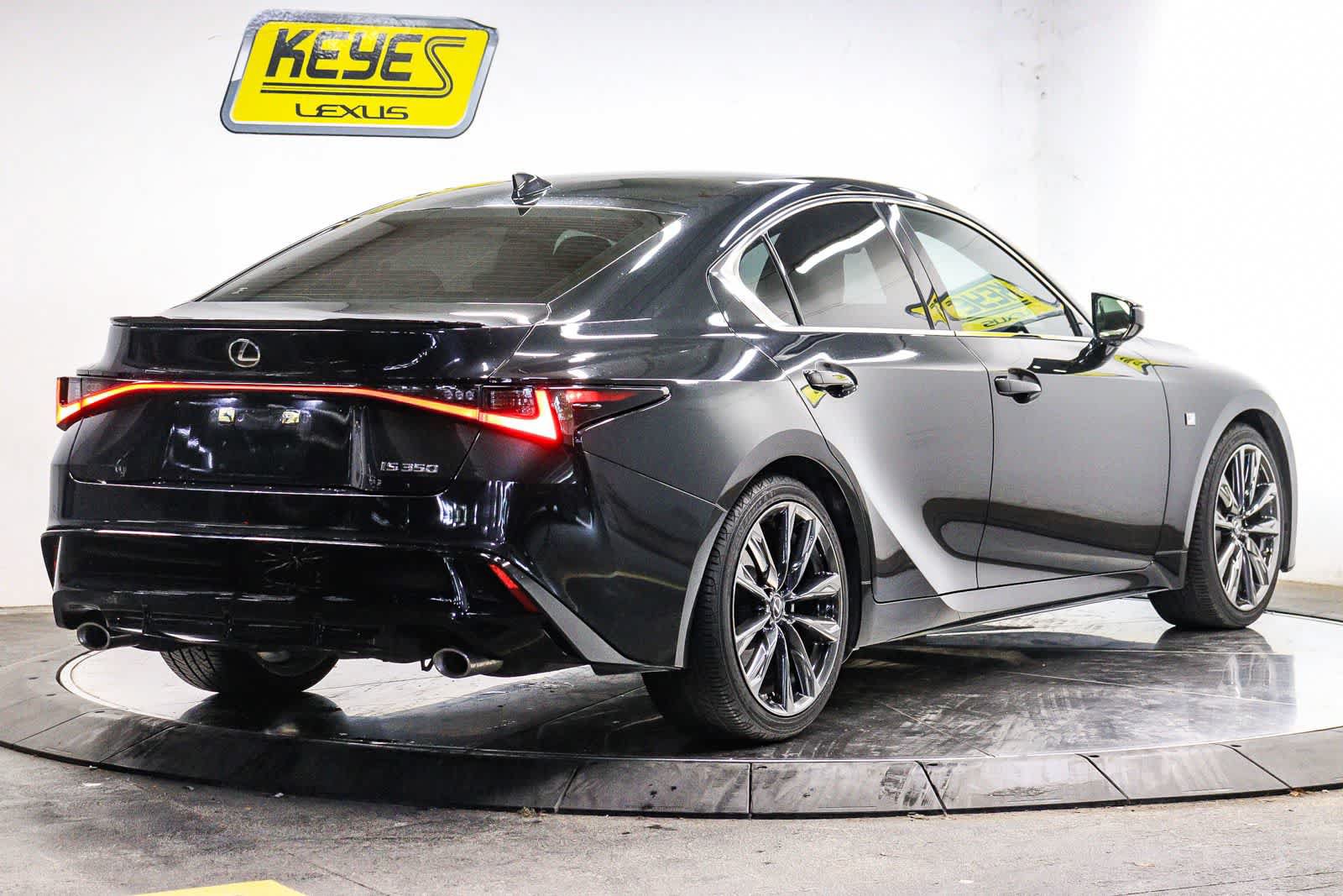 Certified 2022 Lexus IS 350 F Sport w/ Accessory Package RWD image 4