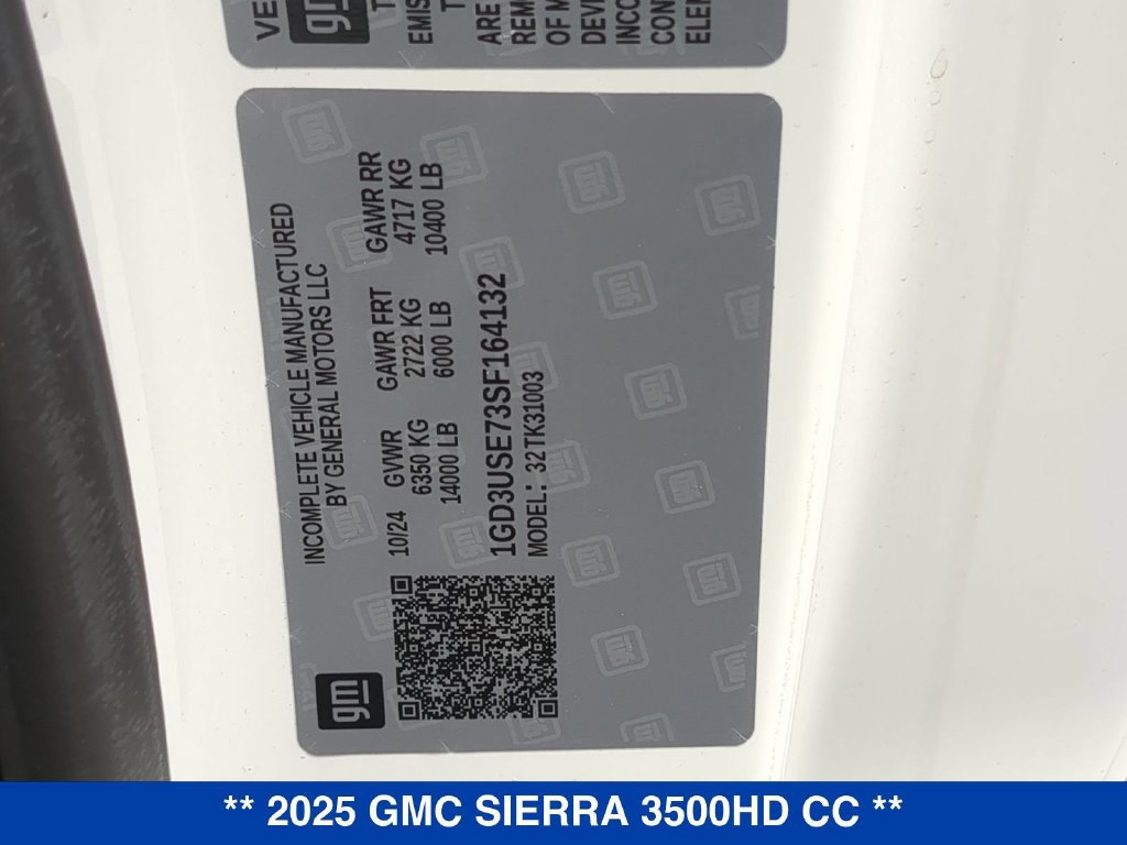 New 2025 GMC Sierra 3500 Pro w/ Convenience Package AWD/4WD image 20