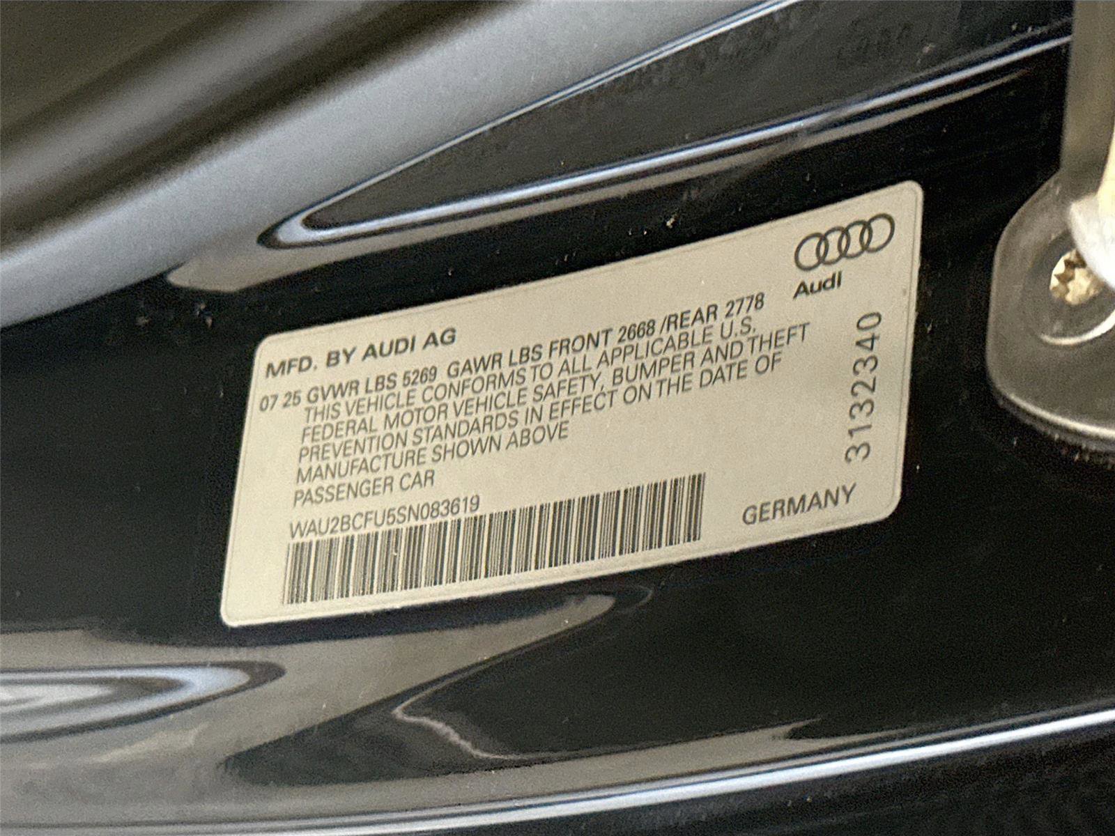 Certified 2025 Audi A5 2.0T Premium Plus w/ Premium Plus AWD/4WD image 34
