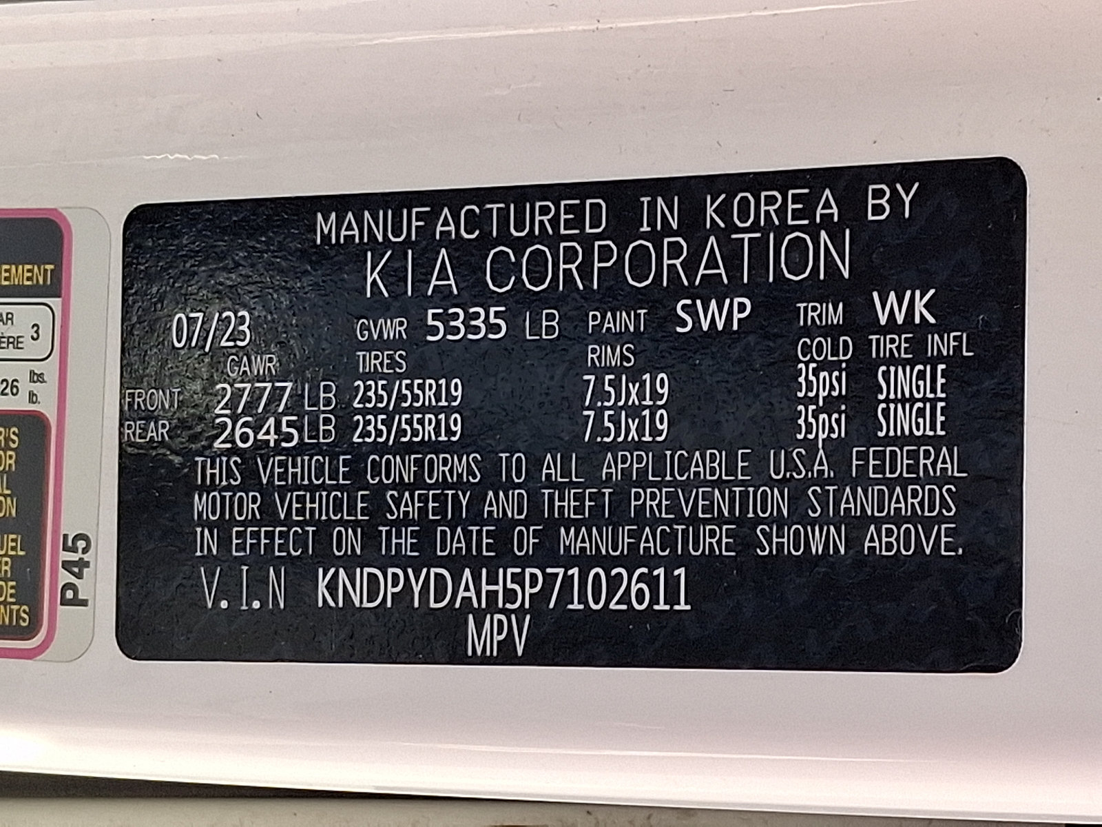 Certified 2023 Kia Sportage X-Line AWD/4WD image 27