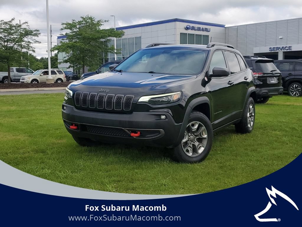 Used 2019 Jeep Cherokee Trailhawk w/ Cold Weather Group AWD/4WD image 1