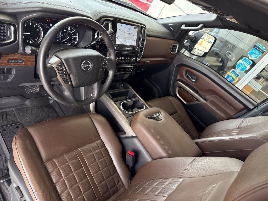 Used 2023 Nissan Titan Platinum Reserve w/ Moonroof Package AWD/4WD image 22