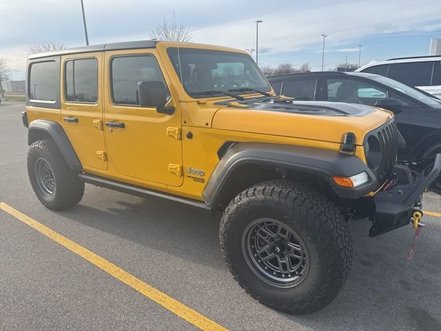Used 2021 Jeep Wrangler Unlimited Sport AWD/4WD image 3