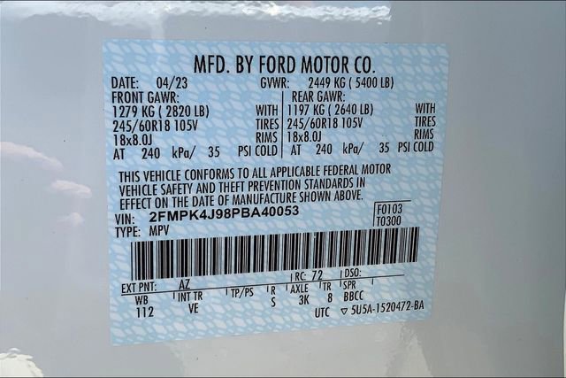 New 2023 Ford Edge SEL w/ Convenience Package image 13