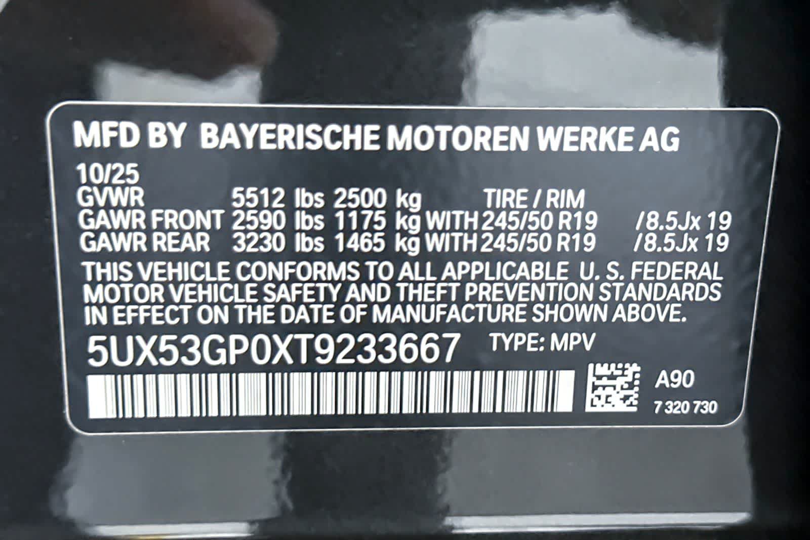 Used 2026 BMW X3 xDrive30i w/ Convenience Package AWD/4WD image 27
