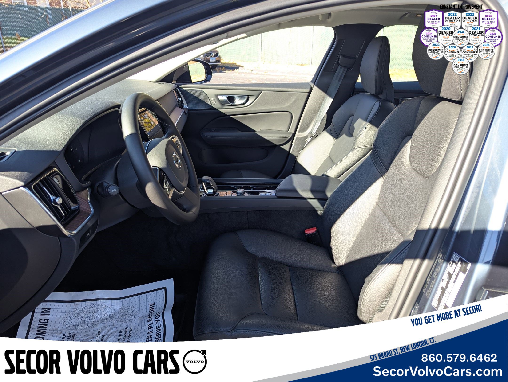 Certified 2024 Volvo S60 B5 Plus w/ Climate Package image 7