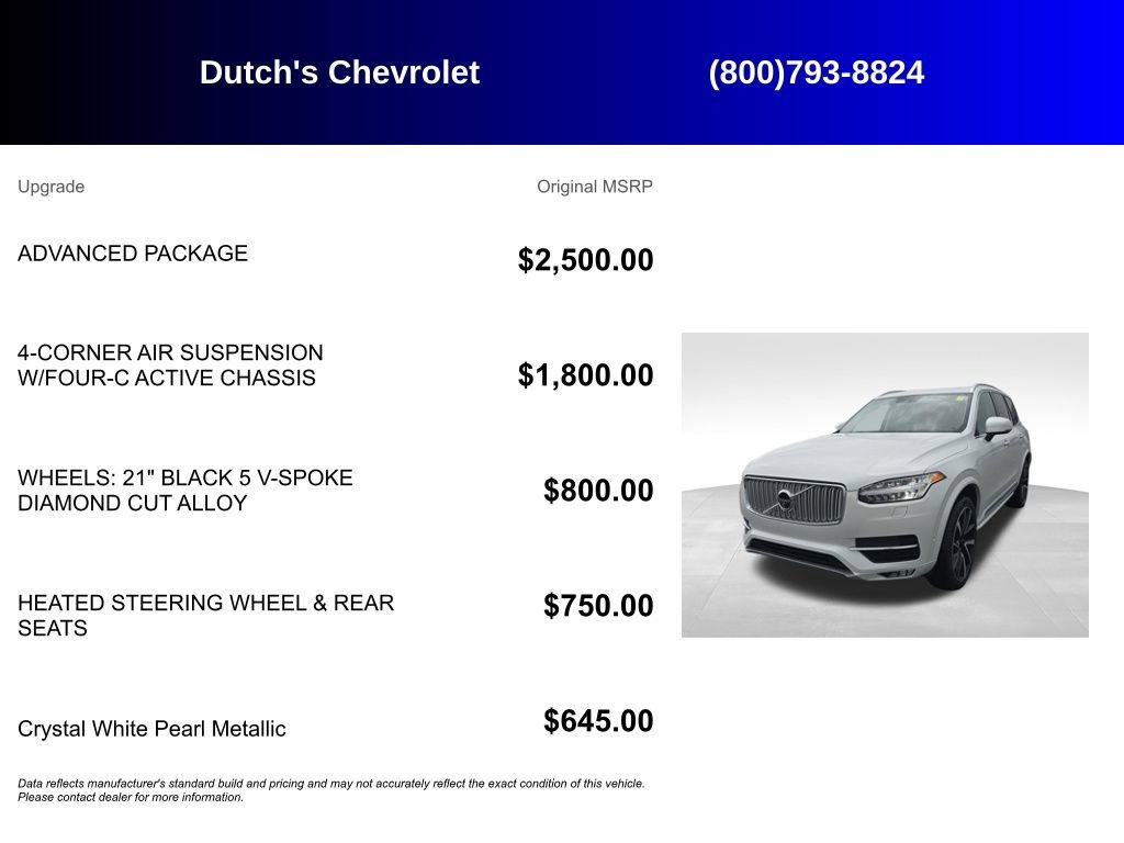 Used 2019 Volvo XC90 T6 Inscription w/ Advanced Package AWD/4WD image 6