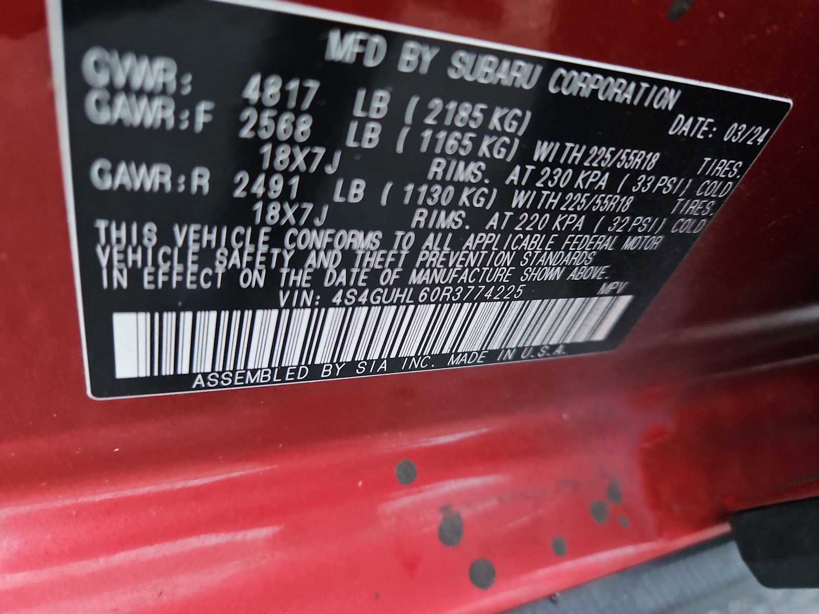 Used 2024 Subaru Crosstrek 2.5i Limited image 15