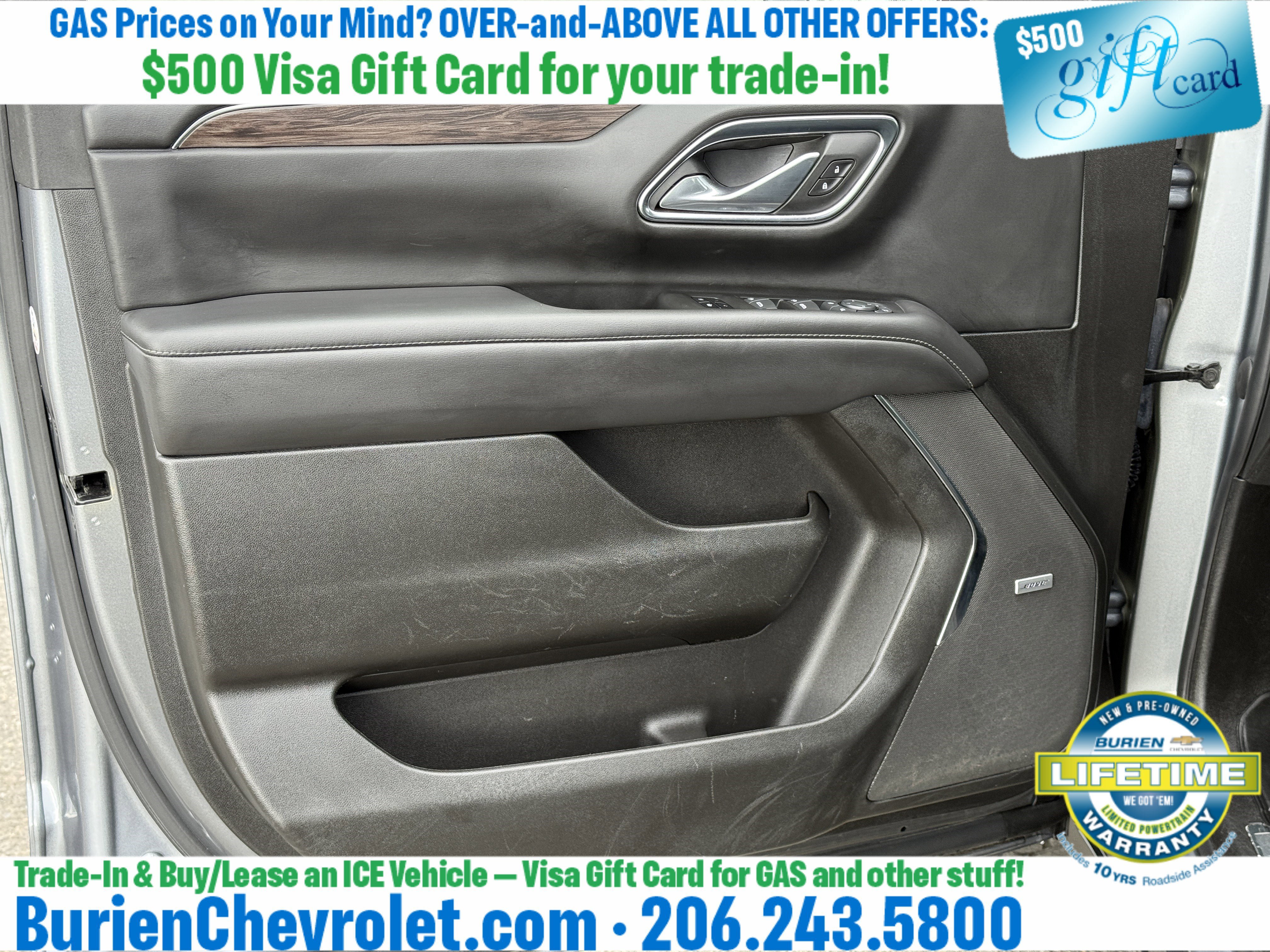 Used 2022 Chevrolet Suburban Z71 w/ Luxury Package AWD/4WD image 9