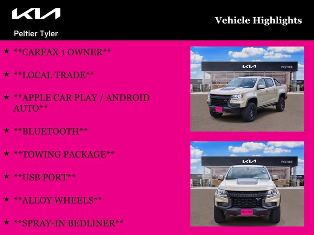 Used 2021 Chevrolet Colorado ZR2 w/ ZR2 Dusk Special Edition AWD/4WD image 12