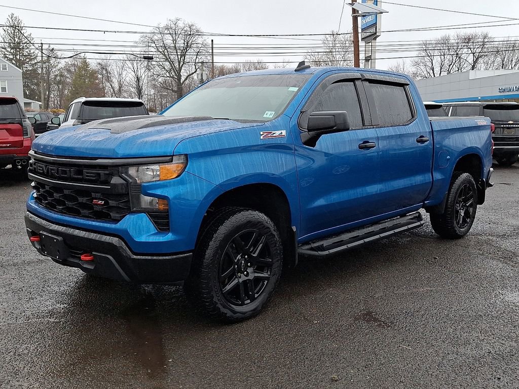 Used 2022 Chevrolet Silverado 1500 Custom Trail Boss w/ LPO, Dark Essentials Package image 3