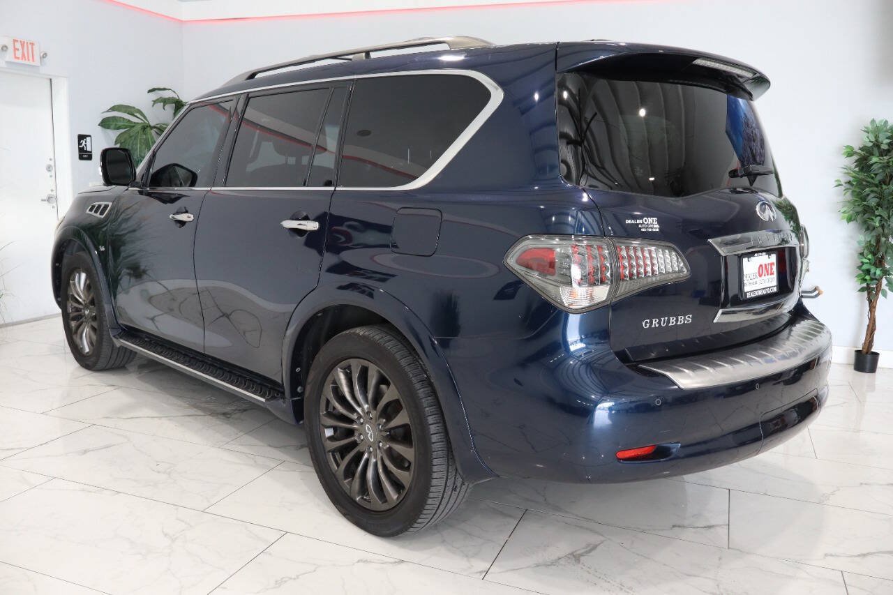 Used 2017 INFINITI QX80 Limited AWD/4WD image 6