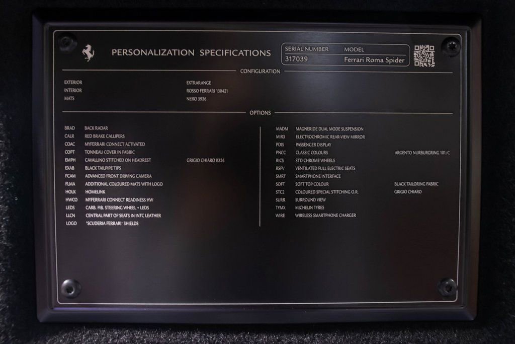 Certified 2025 Ferrari Roma Spider image 58