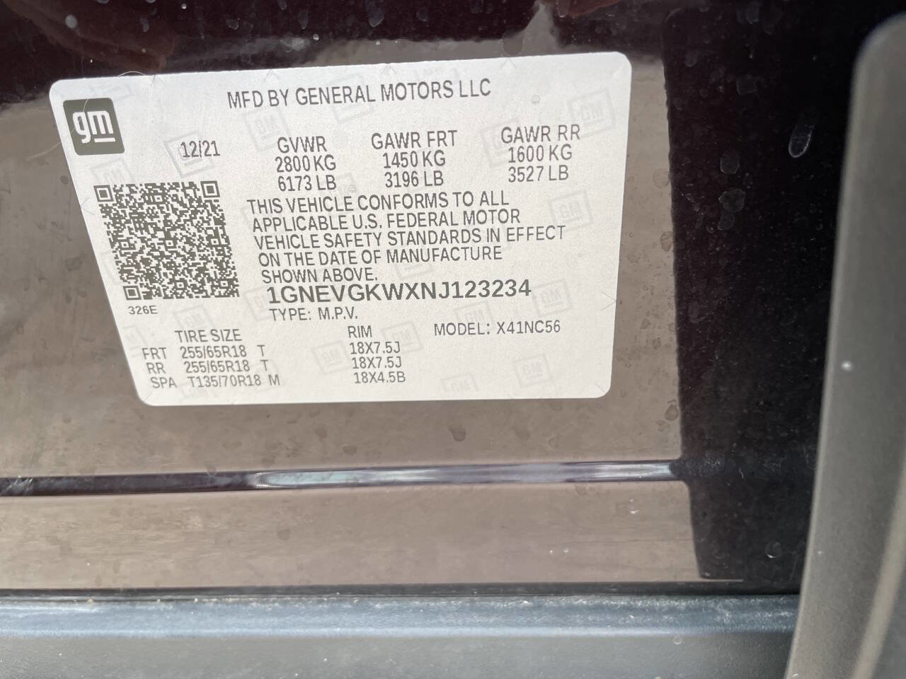 Used 2022 Chevrolet Traverse LT image 39