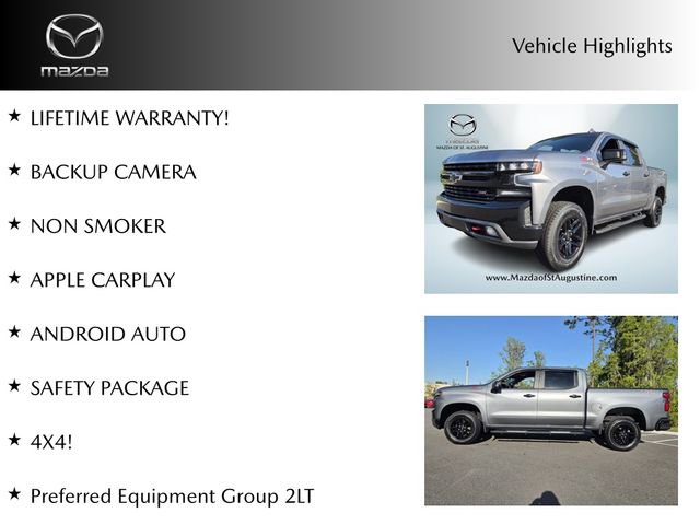 Used 2021 Chevrolet Silverado 1500 LT Trail Boss AWD/4WD image 2