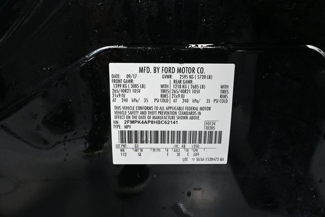 Used 2017 Ford Edge Sport w/ Equipment Group 401A AWD/4WD image 49