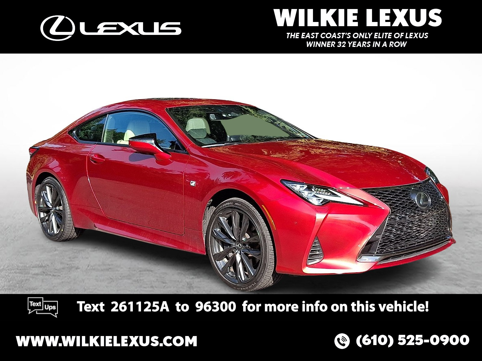 Certified 2023 Lexus RC 350 F Sport w/ Navigation Package AWD/4WD video 1