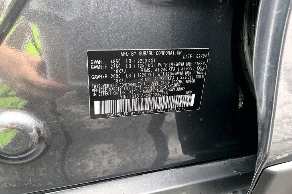 Certified 2024 Subaru Outback Touring w/ Popular Package #2 AWD/4WD image 20