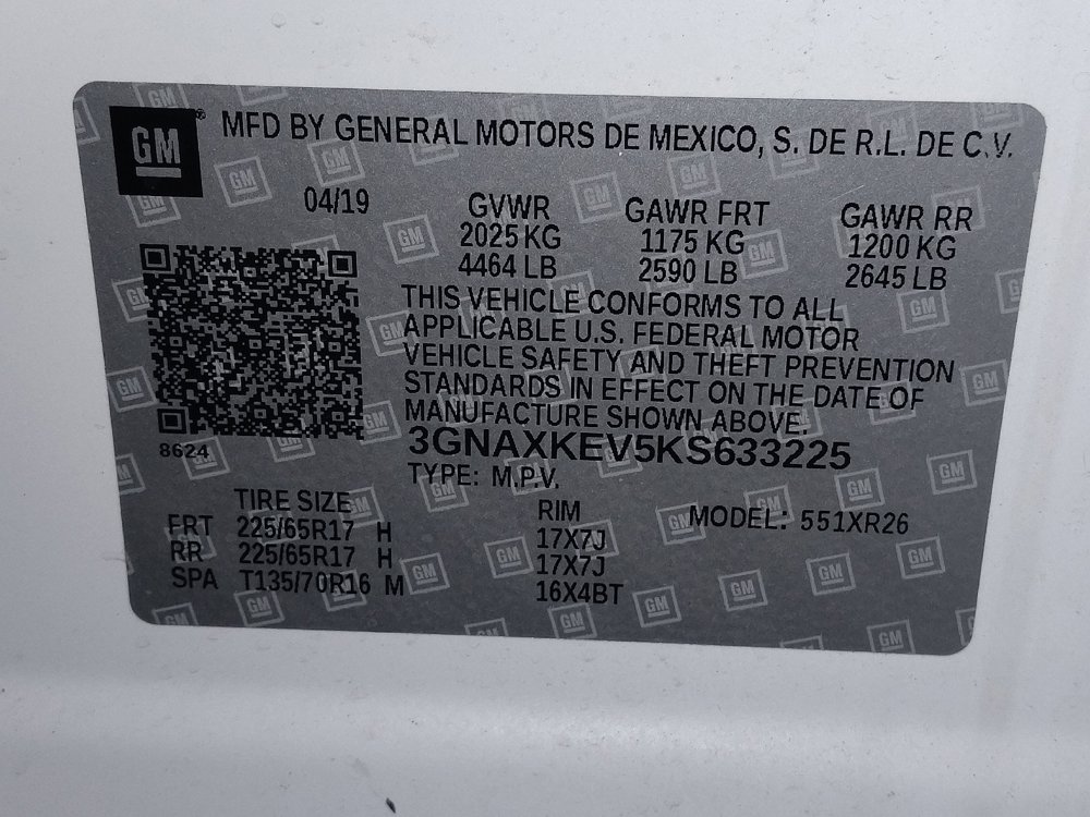 Used 2019 Chevrolet Equinox LT FWD image 33