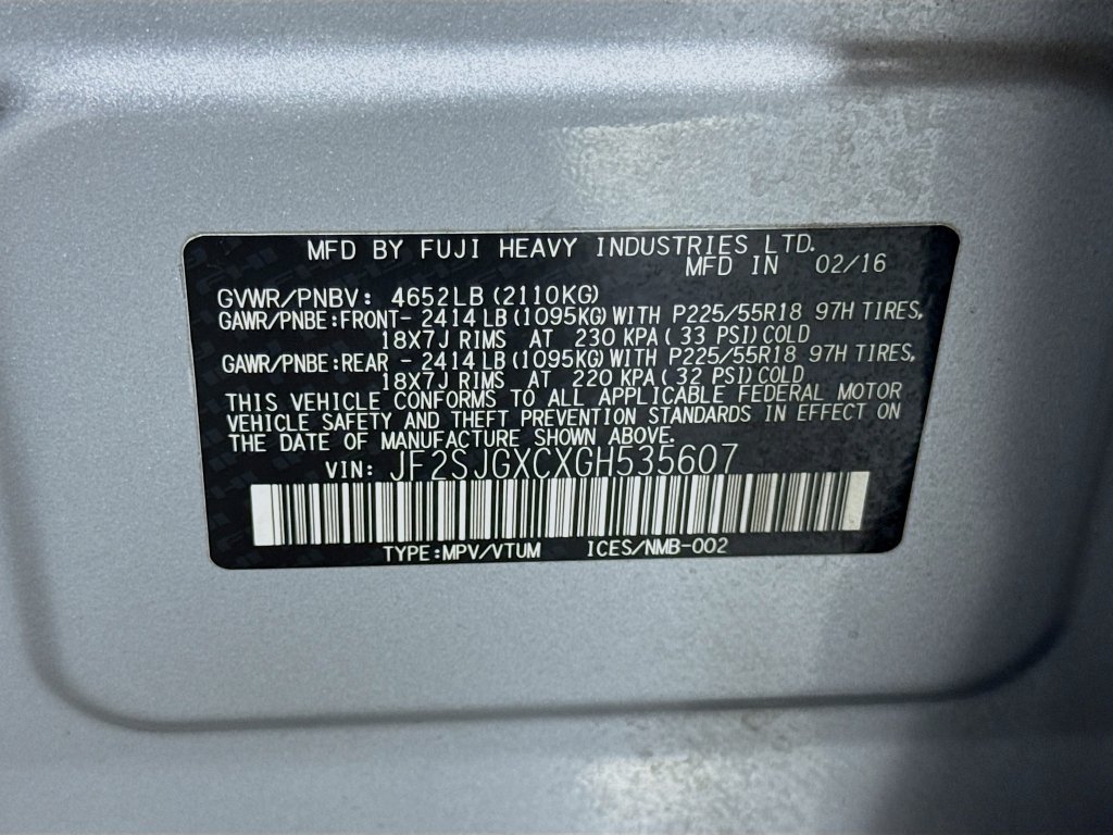 Used 2016 Subaru Forester 2.0XT Touring w/ Eyesight & Navigation System AWD/4WD image 42