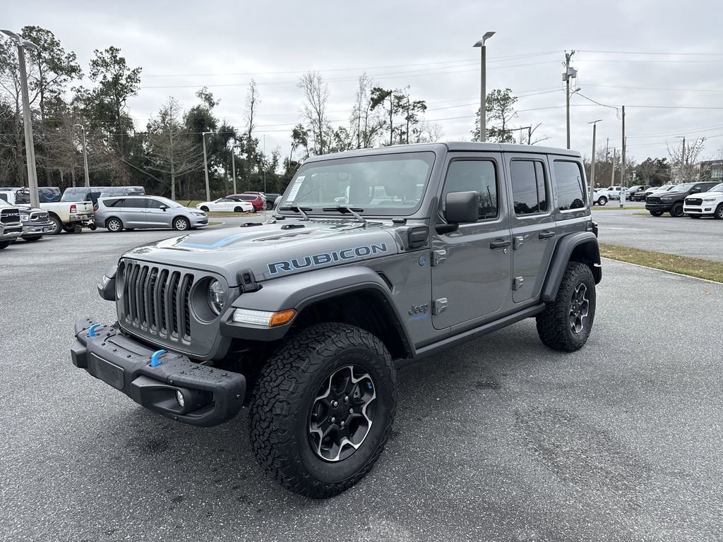 Used 2022 Jeep Wrangler Unlimited Rubicon 4xe w/ Steel Bumper Group image 7