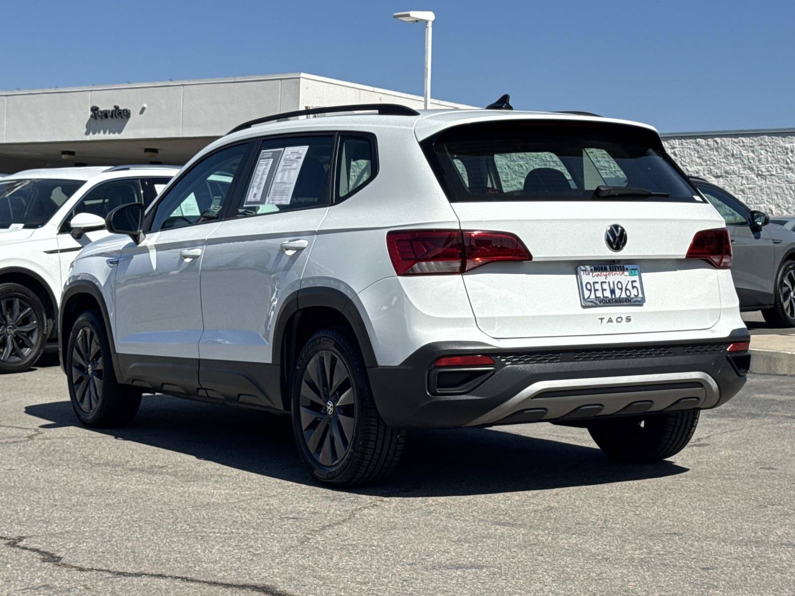 Certified 2023 Volkswagen Taos S w/ Driver Assistance Package FWD image 3
