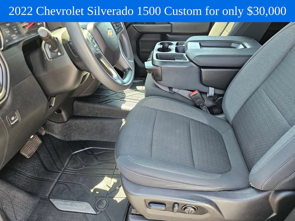 Used 2022 Chevrolet Silverado 1500 Custom w/ Safety Confidence Package RWD image 22