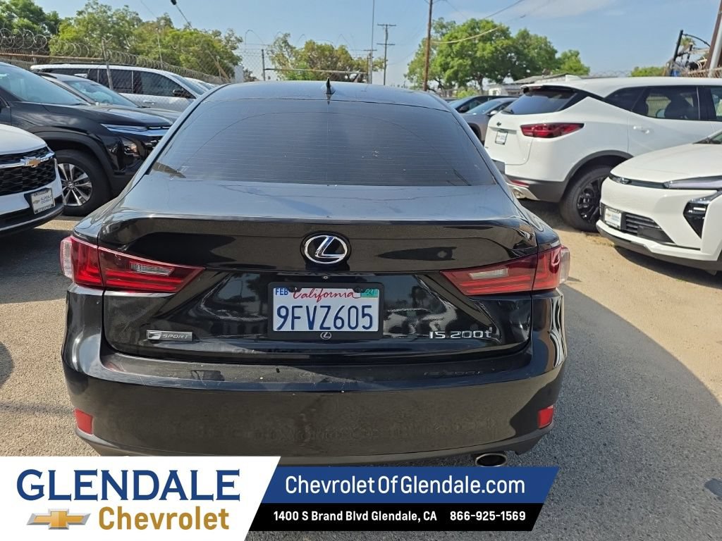 Used 2016 Lexus IS 200t w/ F Sport Package RWD image 5