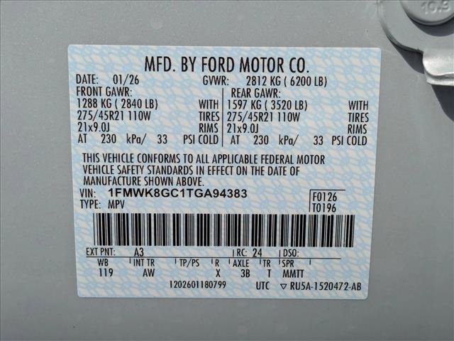 New 2026 Ford Explorer ST w/ Sun And Sound Package image 17