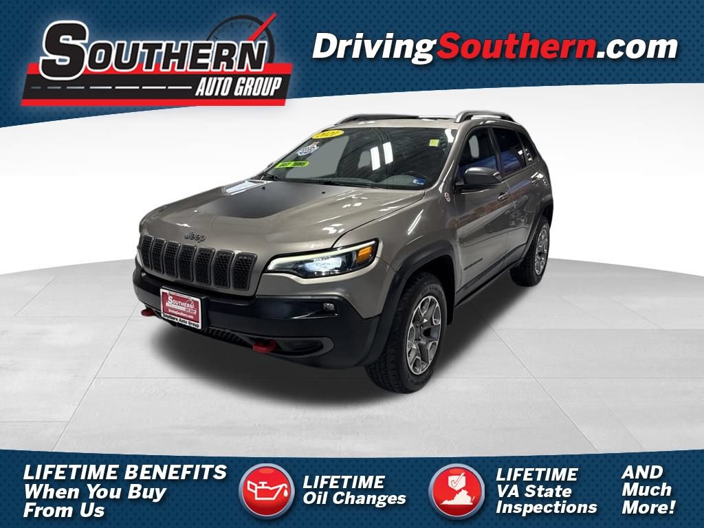 Used 2021 Jeep Cherokee Trailhawk w/ Sun, Sound & Nav Group