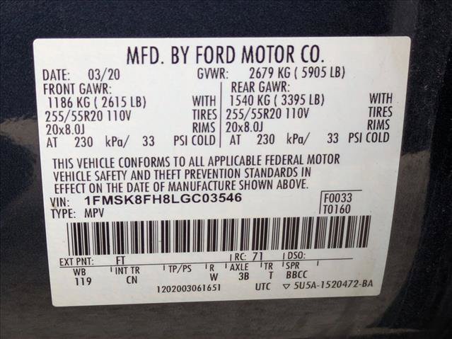 Used 2020 Ford Explorer Limited AWD/4WD image 26