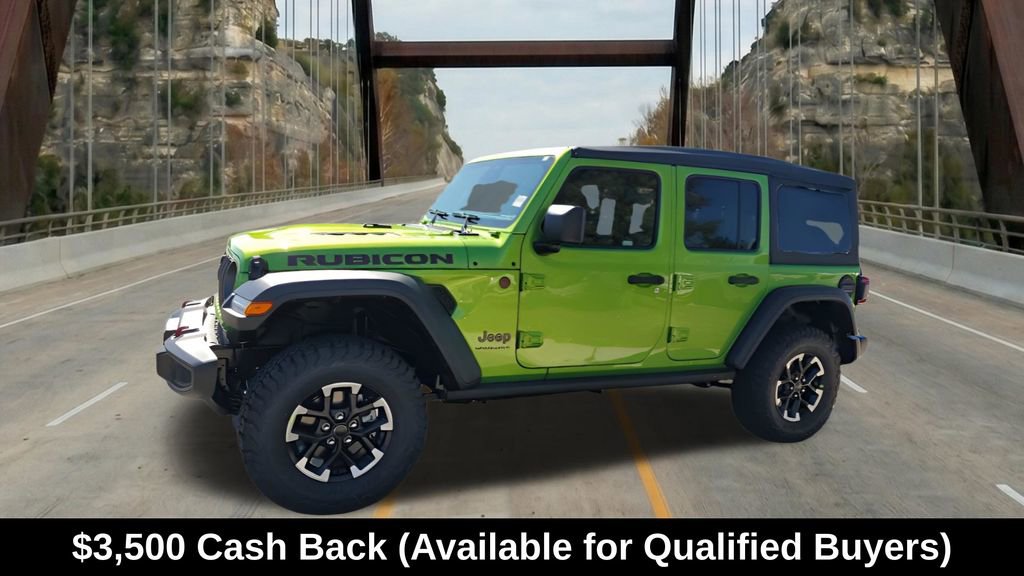 New 2026 Jeep Wrangler Unlimited Rubicon w/ Safety Group AWD/4WD image 4