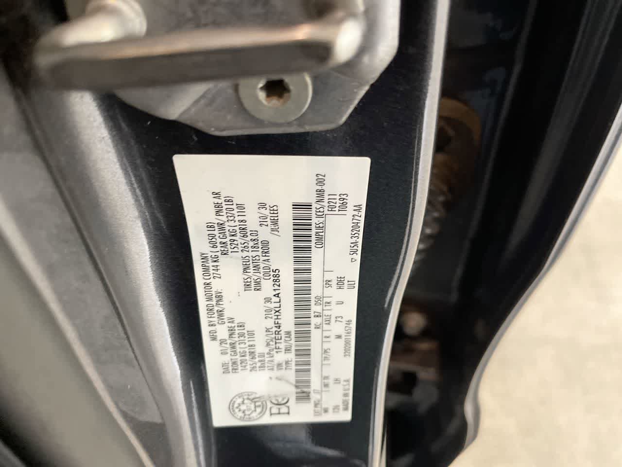 Used 2020 Ford Ranger XLT w/ Equipment Group 302A Luxury AWD/4WD image 26